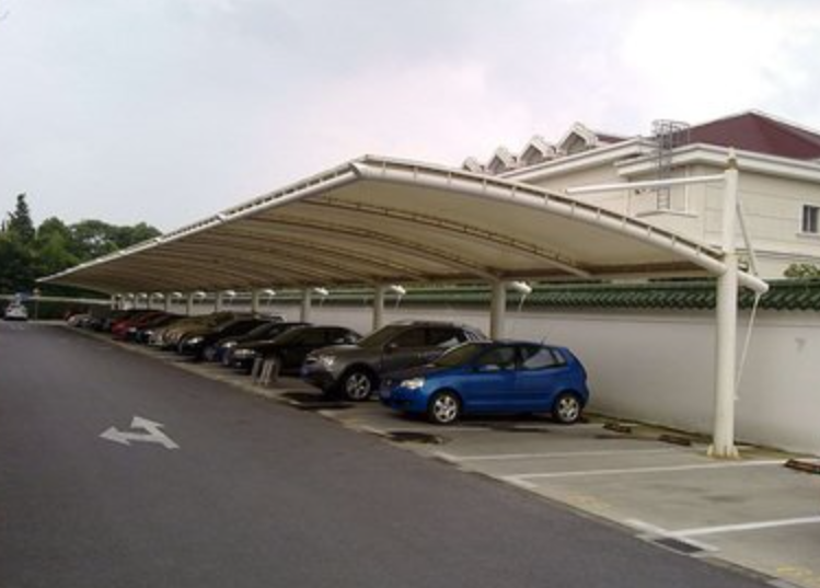 膜結(jié)構(gòu)車棚是否是精品？看清楚了，再掏錢購買哦。